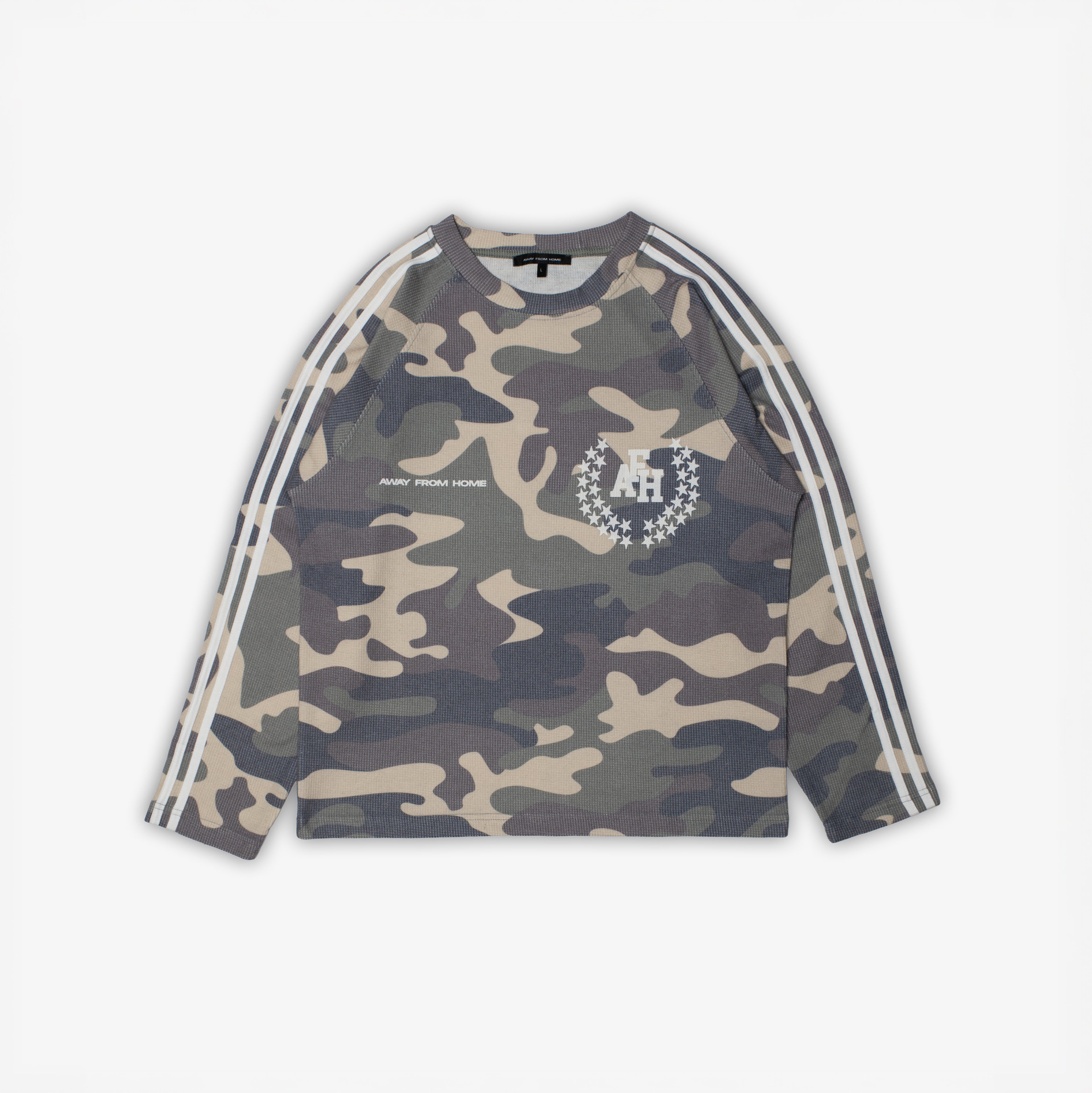 CAMO WAFFLE KNIT LONGSLEEVE
