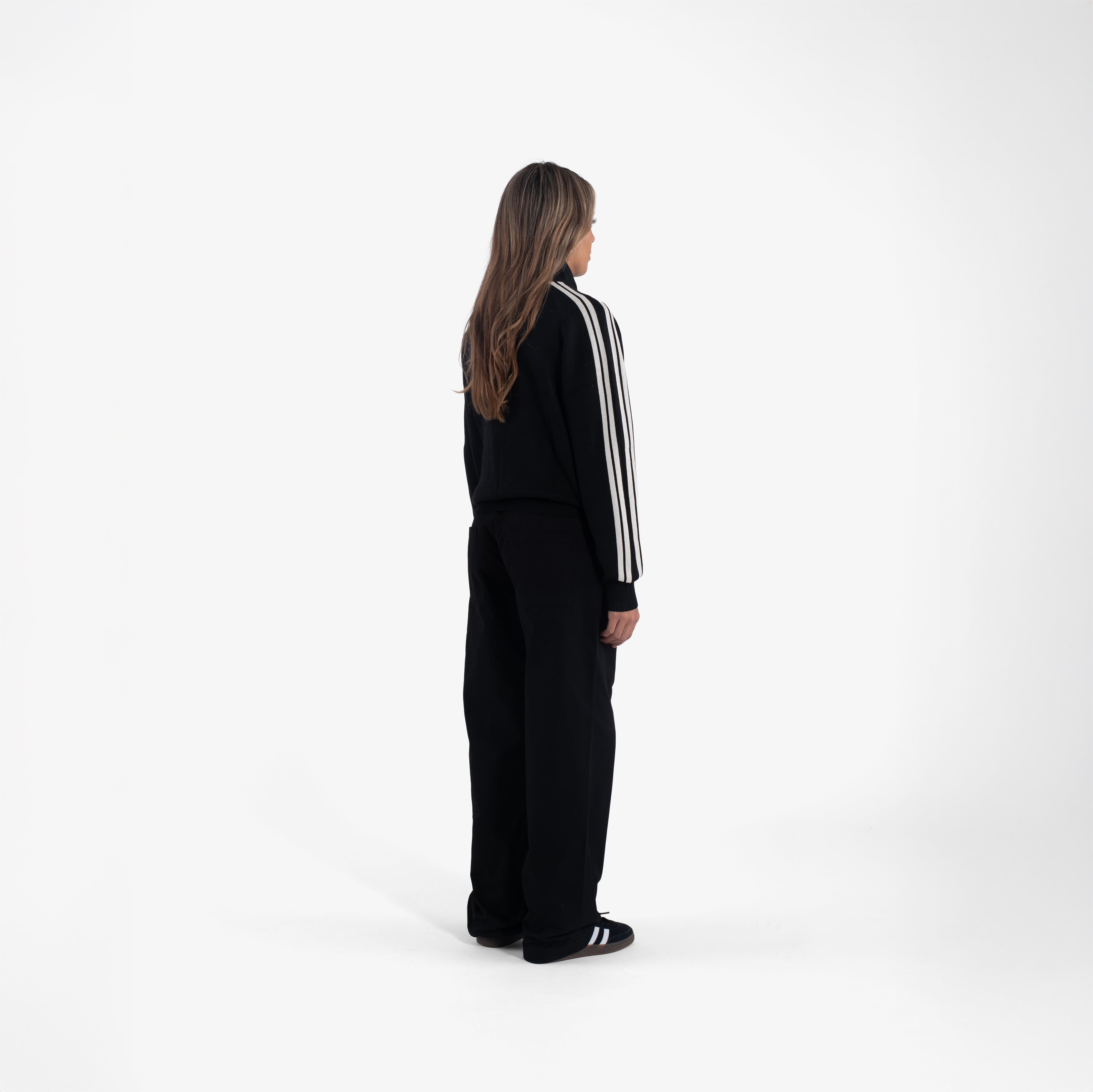 KNITTED TRACK JACKET