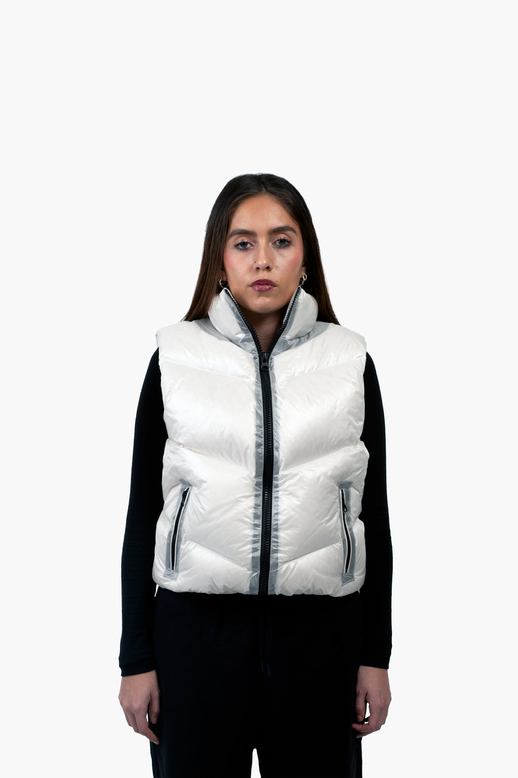 TRANSLUCENT DUCK DOWN GILET