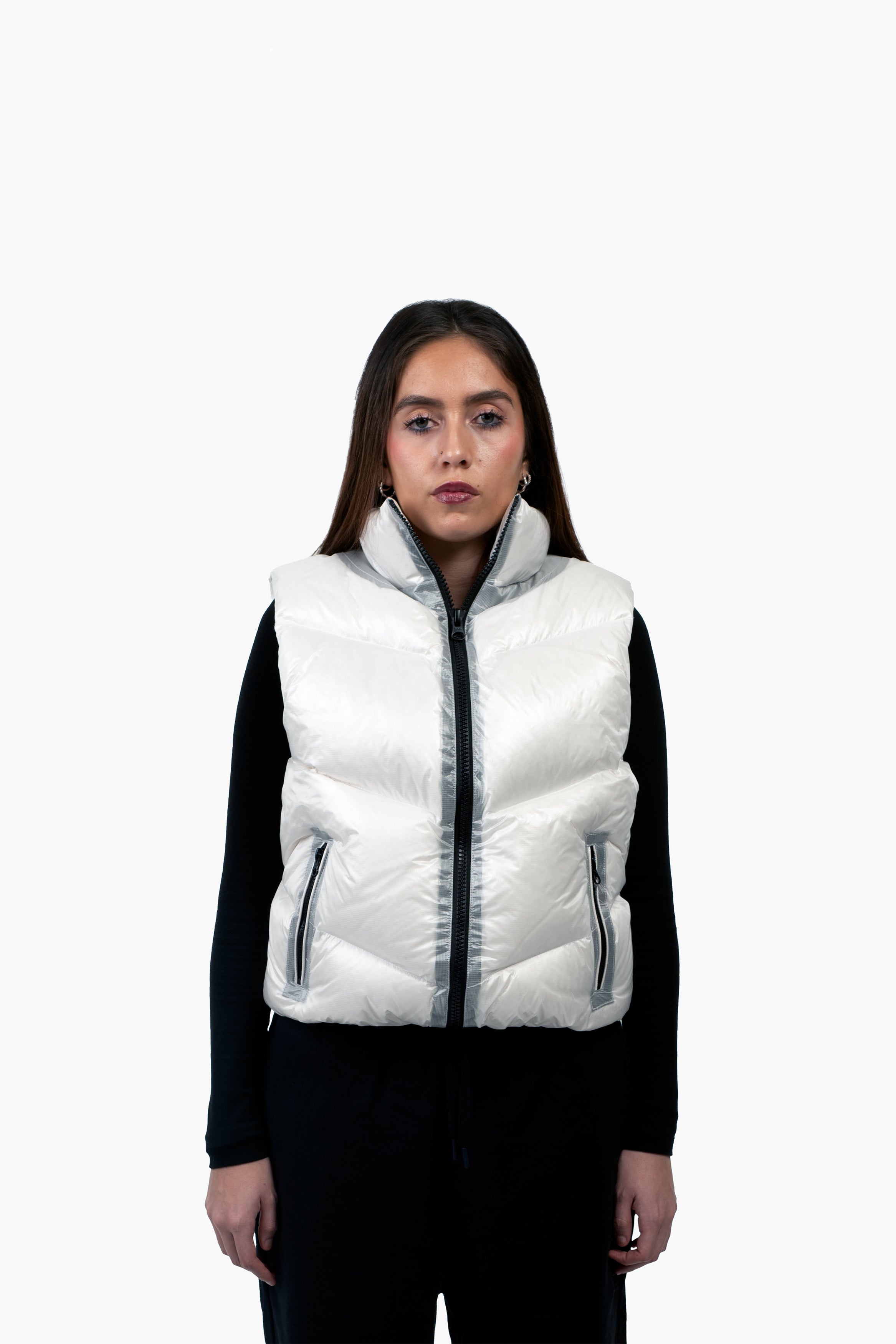 TRANSLUCENT DUCK DOWN GILET