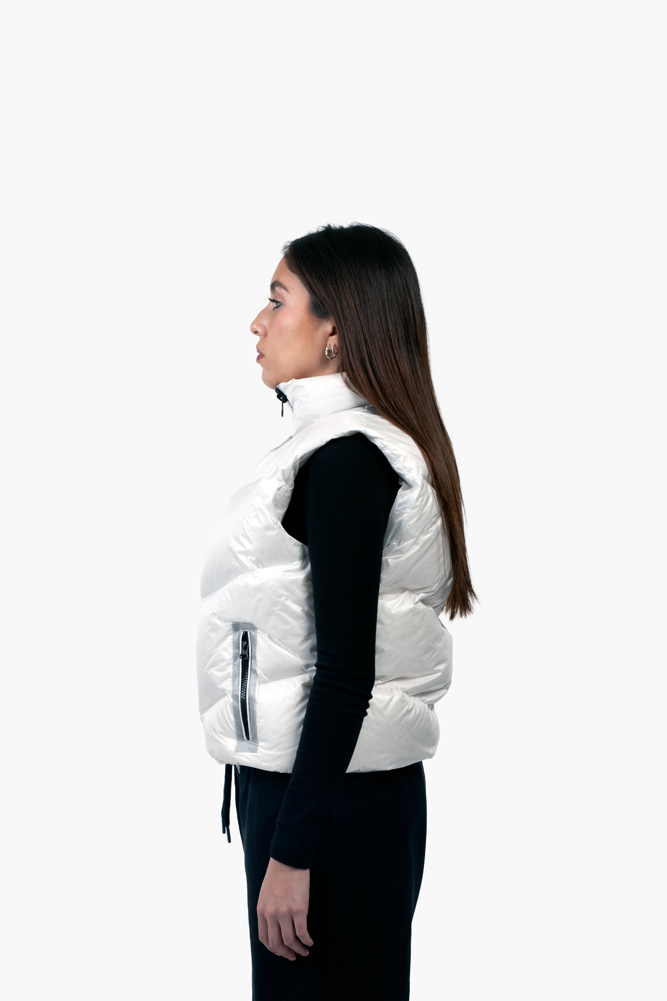 TRANSLUCENT DUCK DOWN GILET