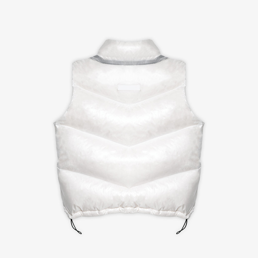 TRANSLUCENT DUCK DOWN GILET