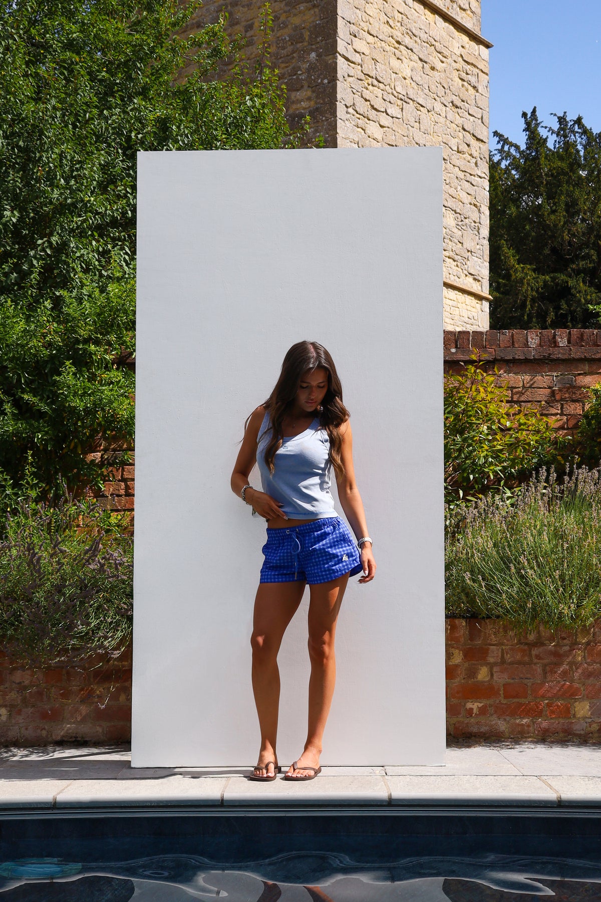 WOMENS PLAID MINI SHORT