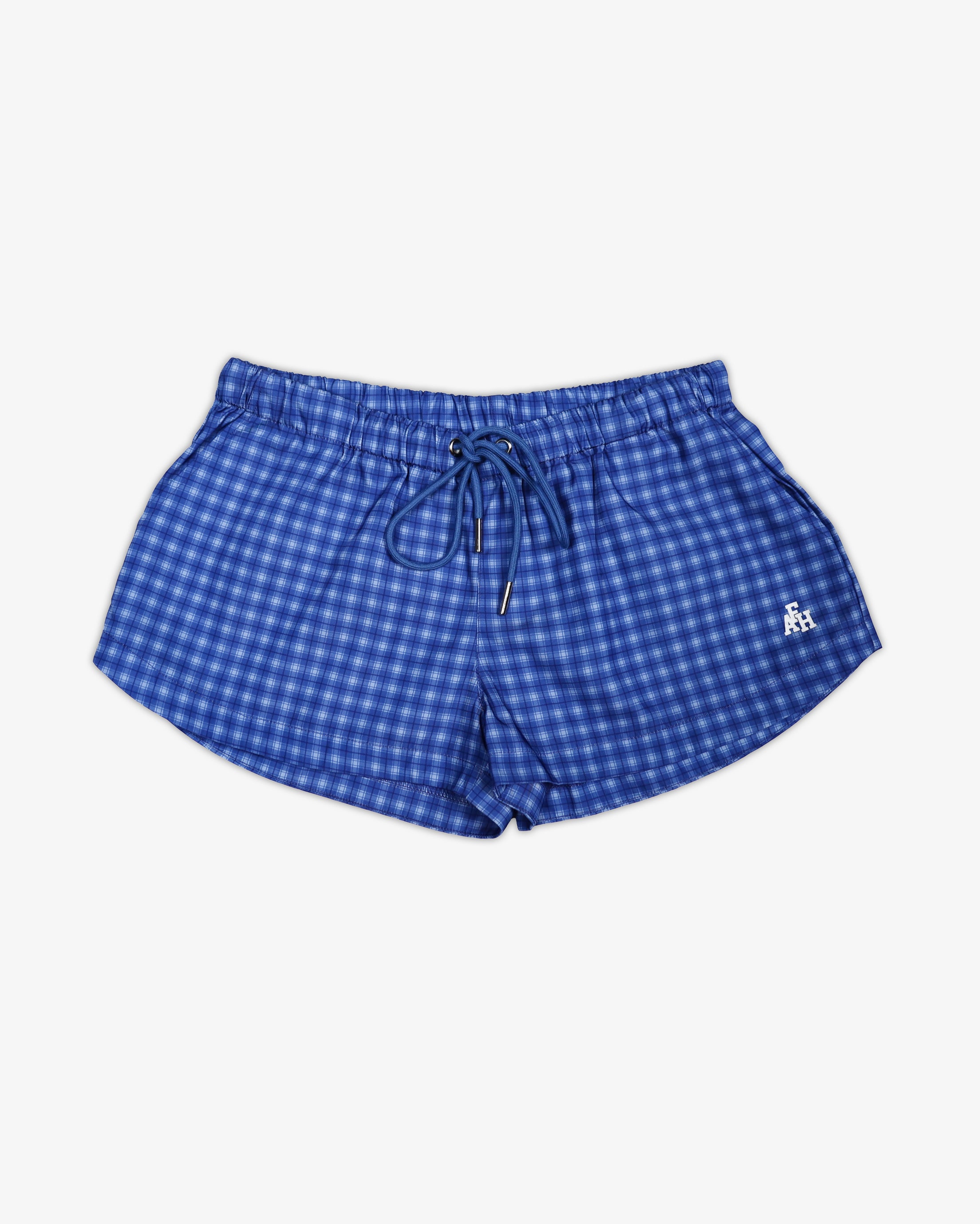 WOMENS PLAID MINI SHORT