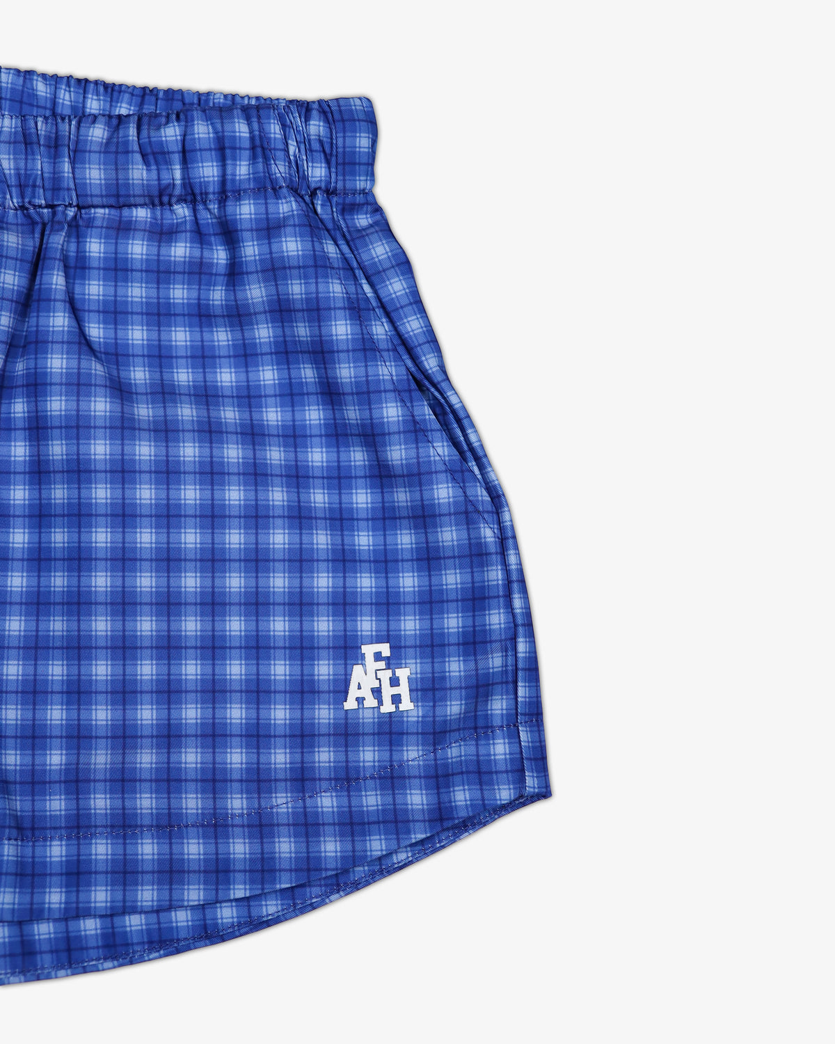 WOMENS PLAID MINI SHORT