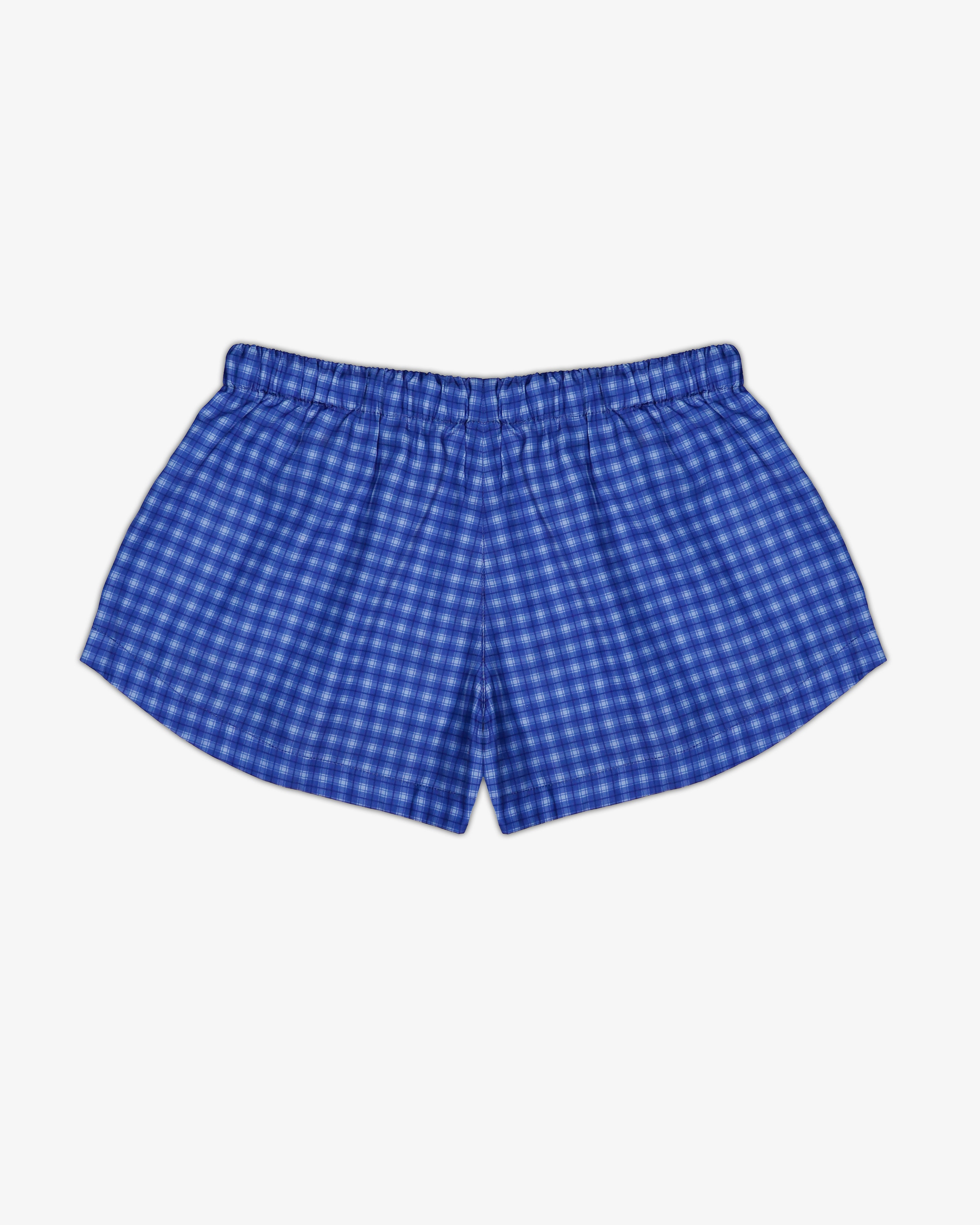 WOMENS PLAID MINI SHORT