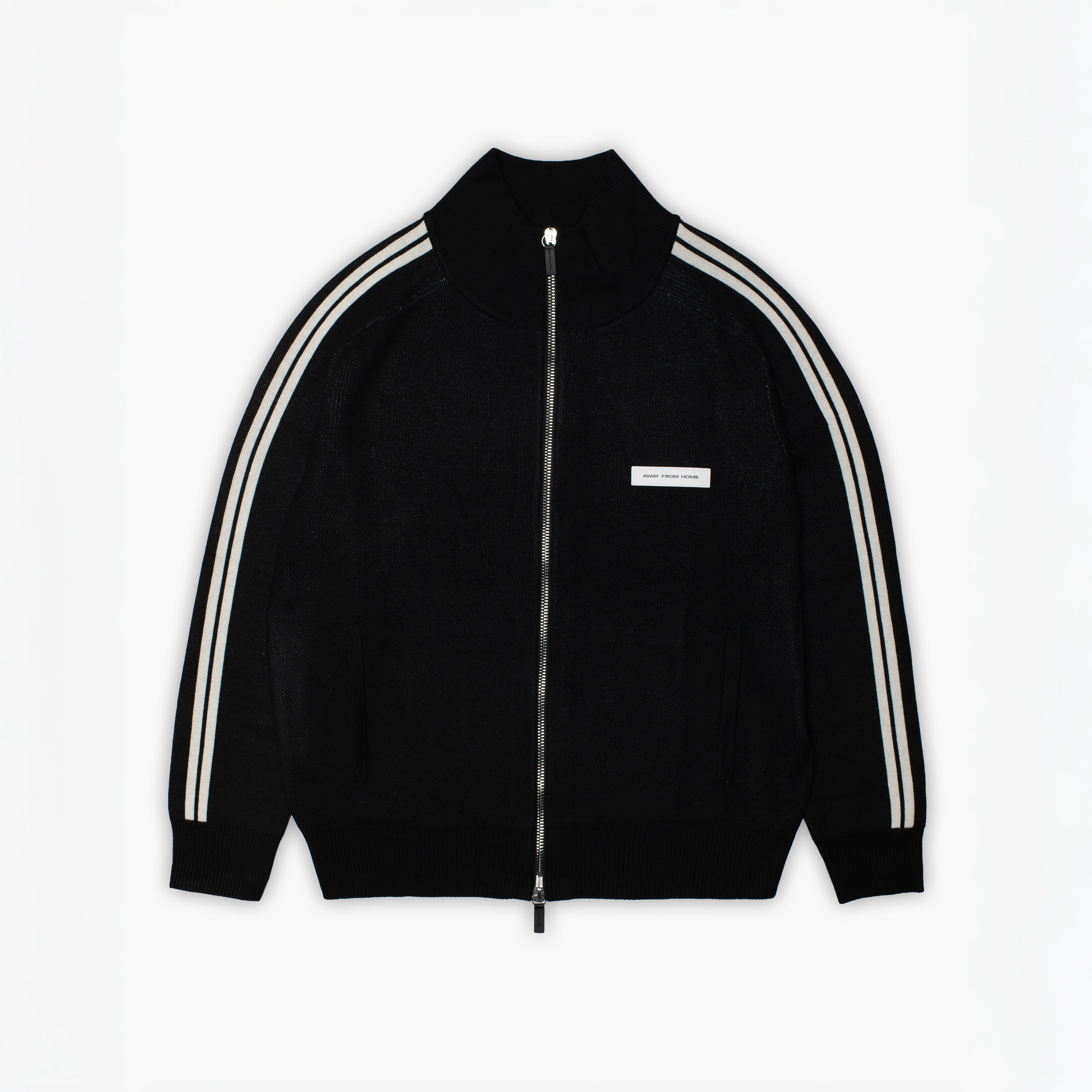KNITTED TRACK JACKET